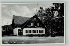 36448 O6202 Bad Liebenstein - Gasthaus Schützenhaus Gartenwirtschaft Bahnpost Zug 2618