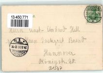 31547 W3076 Loccum 1904 - Hotel Buschmann Altes Gehöft Kutsche Gruss