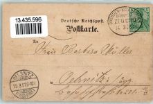 01936 O8293 Königsbrück 1901 Lithographie Hotel Gasthaus Zum Bahnhof Marktplatz Rathaus Bahnhofshotel Bahnpost Dresden - Königsbrück Zug 2710