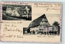 75242 W7531 Steinegg , Baden - Ruine Gasthaus Zur Linde Theodor Leicht Fahrrad