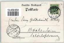 61476 W6242 Kronthal , Taunus 1896 Lithographie Victoria-Pensionat Füllhaus Direktionsgebäude Schwanenteich Seerose