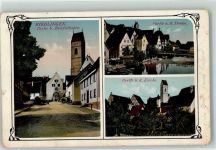 88499 W7940 Riedlingen , Württ 1915 - Zwiefaltertor Donau Kirche