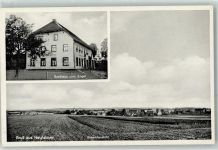 74420 W7163 Neuhausen an der Rot - Gasthaus zum Engel Gruss Kirche