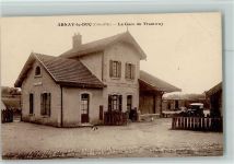 21230 Arnay-le-Duc - Le Gare du Tramway Bahnhof Auto