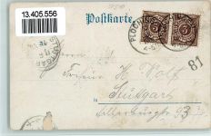 73207 W7310 Plochingen 1898 Künstlerkarte Gruss aus - sign Fabie, Verlag Leibfried Nr. 1056 AK