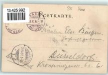 Basel Bâle Jubiläum Lithographie Böcklin, A. 1897 Gebrauchsspuren