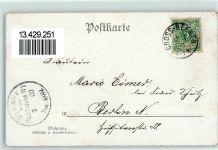 14979 O1722 Großbeeren 1900 - Restaurant von Rathenow Kirche
