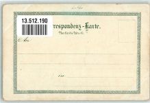 Sonnwendstein Lithographie Trachtenpaar Edelweiß