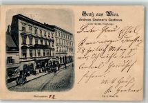 1070 Wien 7. Bezirk, Neubau 1898 - Zum reichen Fischzug Andreas Grabner Neubaugasse