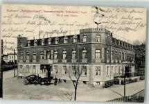 08261 O9655 Schöneck , Vogtl 1911 Foto AK Hotel "Schützenhaus" Kutsche