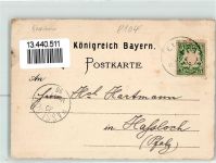 82491 W8104 Eibsee 1896 - Frillen See Felix Steg Ludwigs Insel