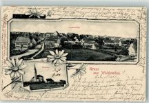 89335 W8873 Waldstetten , Kr Günzburg 1902 - Dorfkirche Dorfstraße