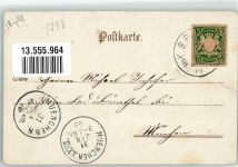 87477 W8961 Sulzberg , Allgäu 1898 Lithographie Jodbad Sulzbrunn Ruine Sulzberg