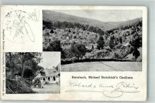 7441 Steinbach im Burgenland Foto AK Gasthaus Steinböck