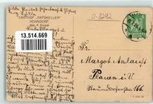 01561 O8281 Hohndorf b Großenhain, Sachs - Gasthaus Ratskeller