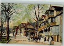 06507 O4302 Bad Suderode 1911 - Brückstraße Kutschen