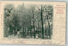 10115 W1000 Schmargendorf 1900 - Gasthaus Rheingau Gartenwirtschaft
