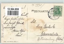 39240 O3310 Calbe 1908 - Bernburgerstraße
