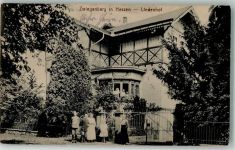 64673 W6144 Zwingenberg , Bergstr 1925 Privatfoto AK Der Lindenhof