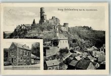56346 W5422 St. Goarshausen - Burg Reichenberg Gasthaus zum Tal