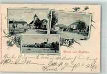 3441 Abstetten 1903 - Kirche Gasthaus Glasauer