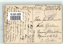 W2435 Dahme , Holst Dickste Eiche Deutschlands und dicker Mann Baum 1917