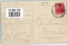 63683 W6474 Ortenberg , Hess 1921 - Gasthaus zur Post