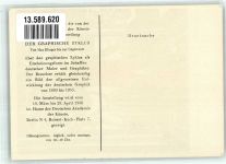W1000 Berlin Mitte Der Graphische Zyklus - Die Grube - 1948/49 Kunstausstellung 1956