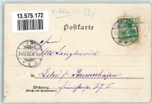 07907 O6550 Schleiz 1902 Lithographie Kaiser Wilhelm I.-Denkmal