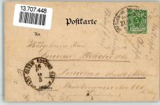 01737 O8223 Tharandt 1891 BOAKC Vorläufer Druck um 1880 - 1889 Cotta's Grab Forstakademie Bahnpost Dresden