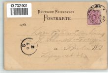 07778 O6901 Tautenburg BOAKC Vorläufer 1889