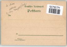 Gassen Jasien 1899 BOAKC Kirche Rathaus Fabrik Bahnhof Lithographie
