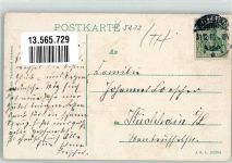 99628 O5232 Buttstädt 1910 - Neue Straße Gasthaus zum Hirsch Emailleschilder