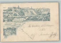 Bechyne Bechin 1898 BOAKC Vorläufer Lithographie