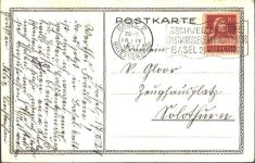 Basel Bâle Matura . IVB . 1921 Abitur