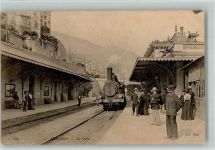 Monaco BOAKC Bahnhof Dampflokomotive