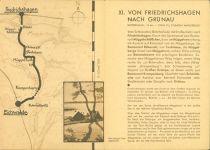 O1020 Prenzlauer Berg Fa. Groterjan Malzbier Landkarte Klappkarte Camping am Langensee Werbung Bier Werbe AK