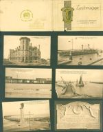 Zeebrugge Kleinposten bis 20 Lot mit 10 AK Originalumschlag
