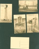 Zeebrugge Kleinposten bis 20 Lot mit 10 AK Originalumschlag