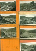75323 W7547 Calmbach Lot mit 35 AK Musterkarten Original aus Metzarchiv Bestellvorgänge und Auflagenzahlen