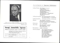 W8180 Tegernsee Spielführer Tegernseer Volkstheater ca 1959 Volksschauspiel KEINE AK