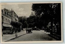 Mondorf-les-Bains Gebrauchsspuren Hotel des Bains Oldtimer Fahrrad