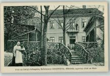99880 O5801 Schnepfenthal-Rödichen - Gasthaus Seelig`s Kaffeegarten Waffelbäckerei Schnepfenhtal-Rödichen Logierhaus direkt am Walde