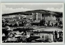 Zlin Gottwaldov Foto AK Sportplatz Silo Ort lt. Stempel Fabrik Hochhaus