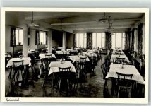 74821 W6950 Mosbach , Baden - Rott-Schule Speisesaal Ort handschriftlich