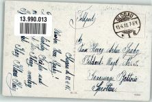 Glogau Glogow 1918 Foto AK Denkmal Schiller Feldpost WK I