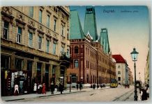 Zagreb 1915 - Jurisiceva ulica Straßenbahn