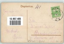 Zagreb 1915 - Jurisiceva ulica Straßenbahn