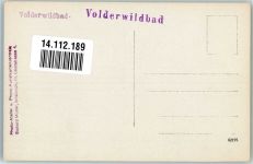 6111 Volders Foto AK Volderwildbad