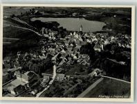 88353 W7964 Kißlegg 1938 Foto AK Fliegeraufnahme